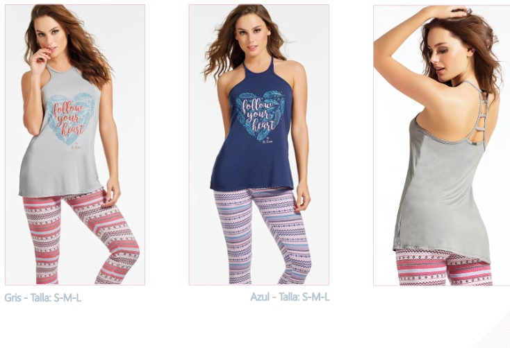 Pijamas luna catalogo sale 2020