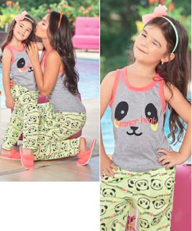 Pijama De Niña Conjunto 14374 Conjunto 22058