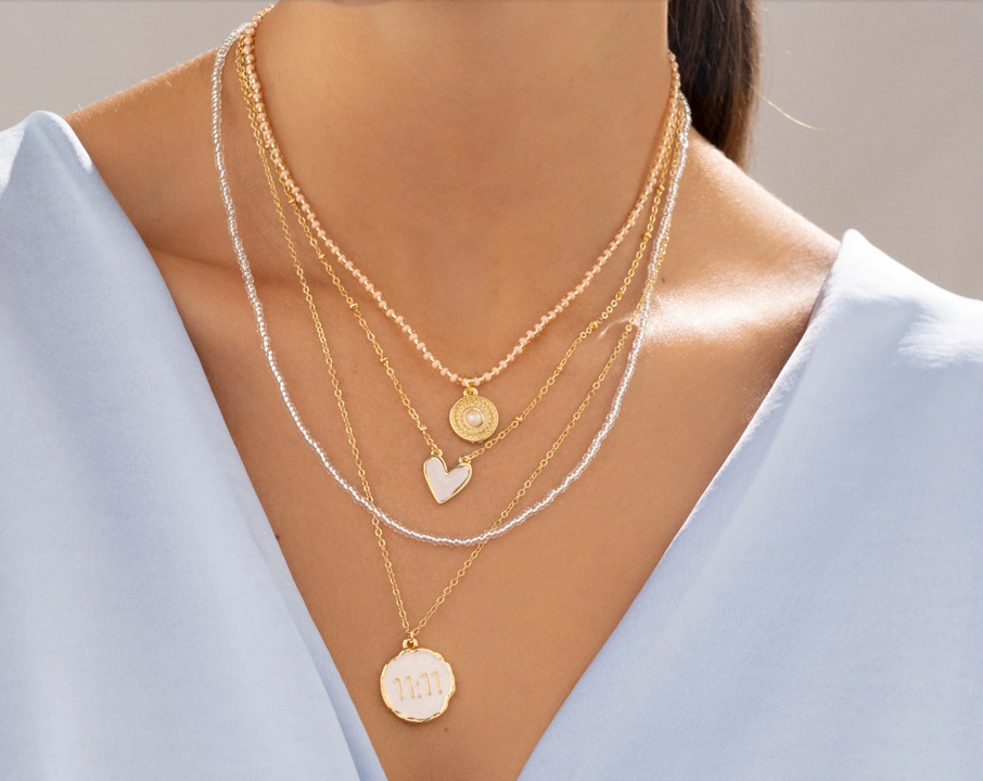 Accesorio AVEMARIA Set de Collares con Aretes 31495