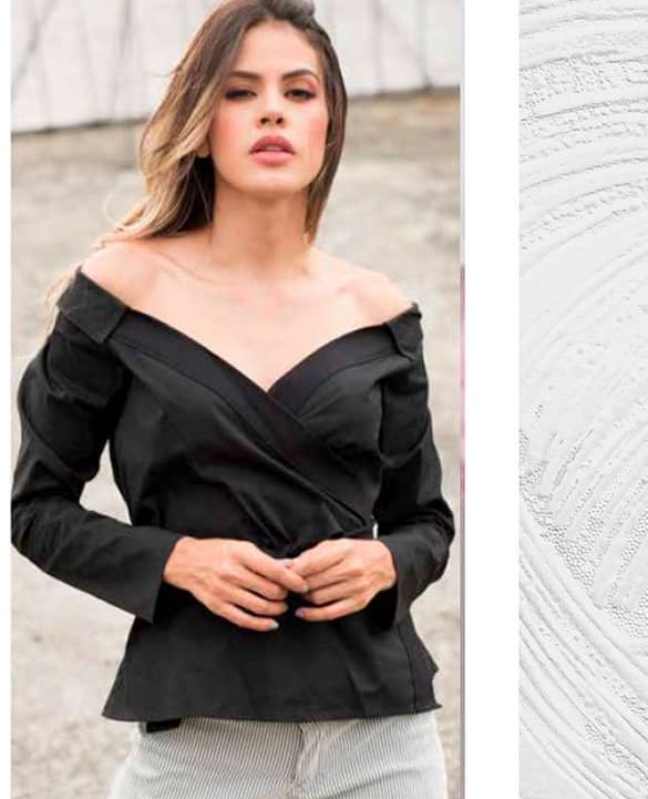 Ropa Blusa de Mangas Fiory 2248