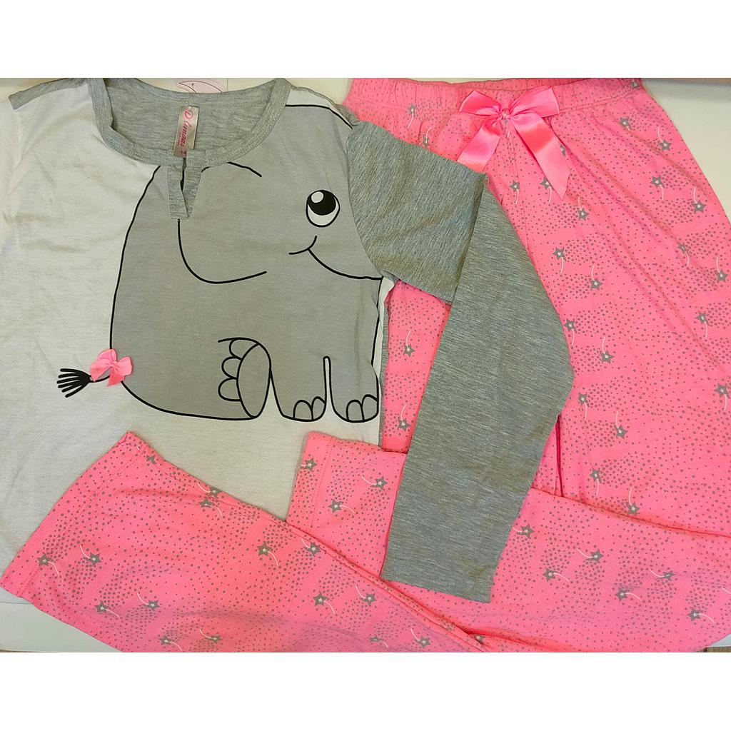 Pijama Set de Pants Juvenil DLunaas  2157 - 1962