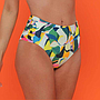 Traje de Baño Bikini Talle Alto Garotas 3594